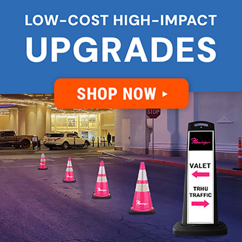 Custom Branded Arrival Upgrades | Traffic Cones For Less