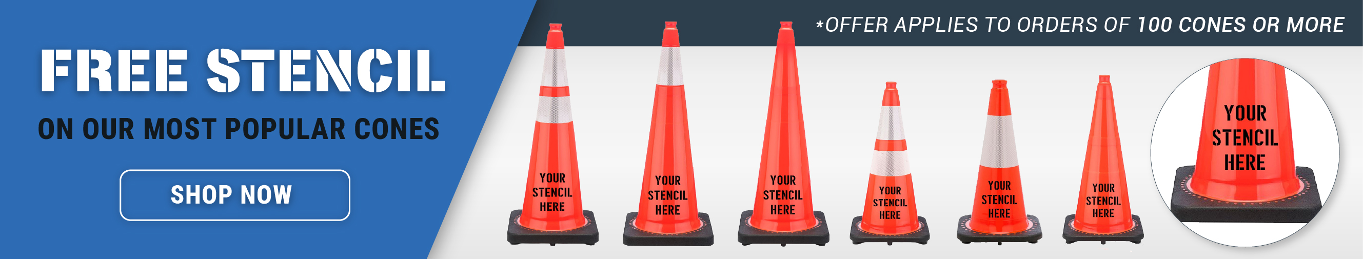 Free Traffic Cones Custom Cone Stencils