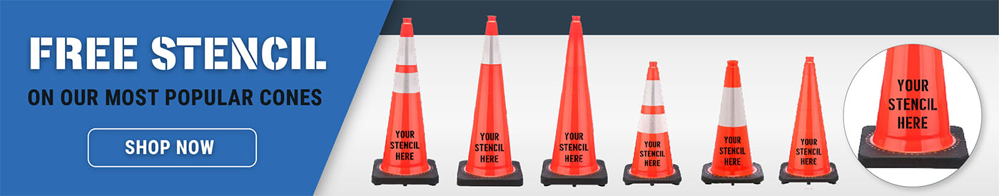 Free Traffic Cones Custom Cone Stencils