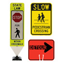 Pedestrian Safety Signs