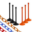Stanchions and Plastic Chains