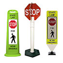 Pedestrian Warning Signs