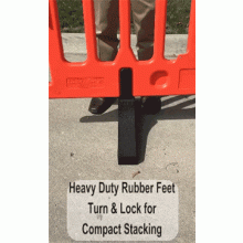 Plastic Barricade - 1