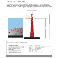 Roof Warning Kit - 4