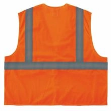 GloWear 8205HL Custom Logo Hi-Vis Safety Vest - 1