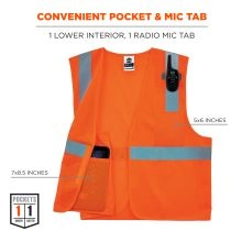 Economy GloWear Mesh Hi-Vis Safety Vest - 2