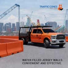 Truckload Water Filled Barricade - 4