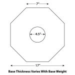 Delineator Base - 1