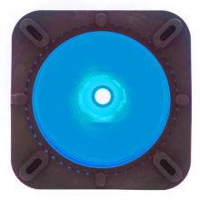 28 inches Sky Blue Traffic Cone - 1