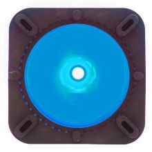 Traffic Cone Black Base View