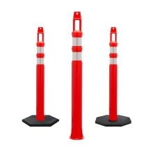 D-Top 42" Delineator w/2 3M Reflective Collars
