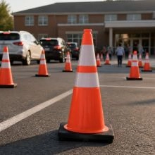 28 inch Economy Traffic Cones 7 lb - 4