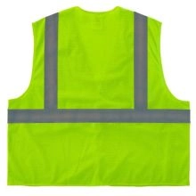 GloWear 8205HL Custom Logo Hi-Vis Safety Vest - 1