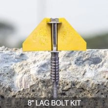 Dura Stop Heavy Duty Plastic Parking Block - 4