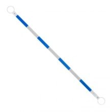 Retractable Delineator Bar Blue & White - 1