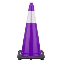 Purple Cone with 6 inch Reflective Collar