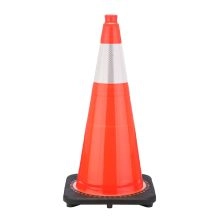 Orange Traffic Cone w/10 lb Black Base - 1