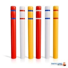 Bollard Cover 7 x 72 w/Reflective Tape-1