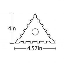 Aircraft 20 inch Wheel Chocks - 2