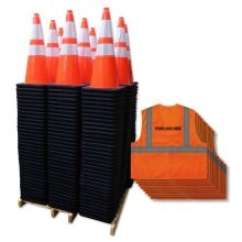 Class 2 Safety Vest Hook and Loop 