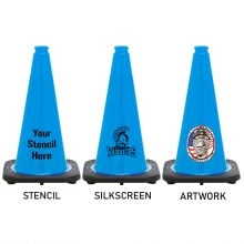 Traffic Cone w/Black Base - 3