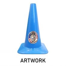18 inches Blue Sport Cone - 1