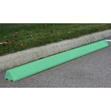 Electric Vehicle Green Parking Block 4 Inch Height - 2