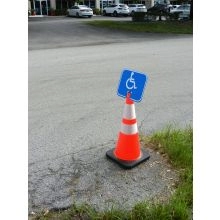 Traffic Cone Sign - 1