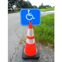 Traffic Cone Sign