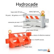 HydroCade Water Filled Barricade System - 3