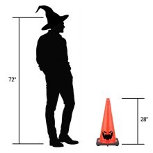 28 inch Orange Halloween Traffic Cones - Pallet - 2