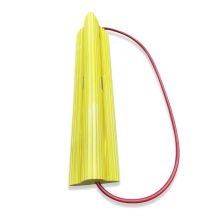 Yellow Aircraft Chock w/Cable - 1