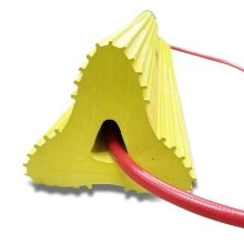 Yellow Aircraft Chock w/Cable - 2