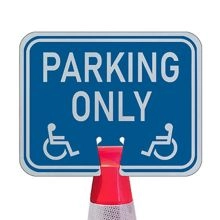 Traffic Cone Sign-1