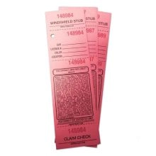 4-Part Valet Ticket - 4