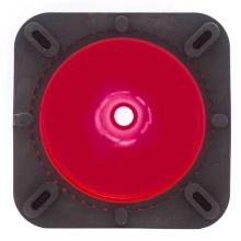 Red Traffic Cone w/Color Artwork - 1