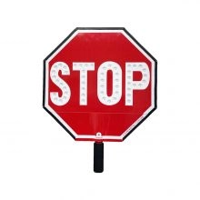 Stop Sign Prismatic Sheeting Paddle - 1