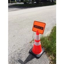 Traffic Cone Sign - 1