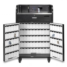 Elite Valet Podium w/RGB LED Light & Power Station, 150 Hooks-3