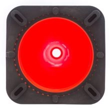 Orange Traffic Cone w/Reflective Collars - 1