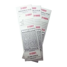 4-Part Valet Ticket - 2