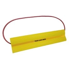 Yellow Aircraft Chock w/Cable - 3