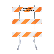 Type III Plastic Panel Barricade w/Reflective Sheeting details