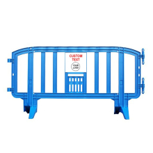 Blue Movit Plastic Crowd Control Barricade - 30 Pack details