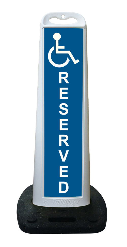 Cortina TrailBlazer Vertical Panel 45", Reserved For Handicap