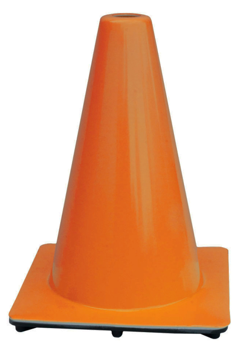 12" Orange 1.8 lbs Traffic Cone USA Made