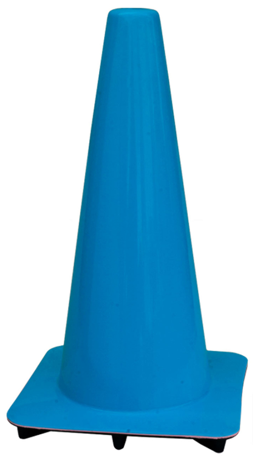 Lakeside 18" Blue Traffic Cone, Made in USA