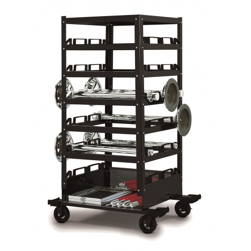 Metal Stanchion Cart - 18 Posts