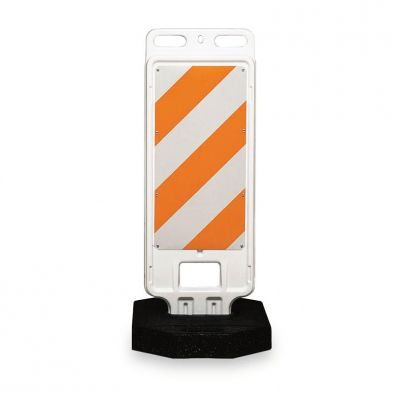  Vertical Panel Crosswalk Road Traffic Barricade 12" Wide