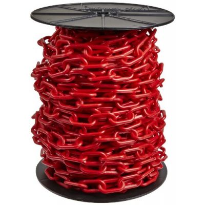 Reel Plastic Chain, 2" x 125 ft
